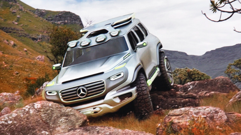 Illustration for article titled Mercedes-Benz Ener-G-Force Concept: Finally Something Worthy Of Replacing The O.G